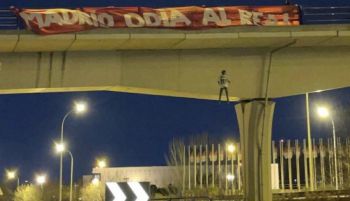 Copa del Rey. El Atlético de Madrid 'condena' el hecho 'repugnante' del muñeco de Vinicius colgado
