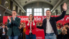 Sánchez presenta a Maroto, su candidata a la alcaldía de Madrid y actual ministra