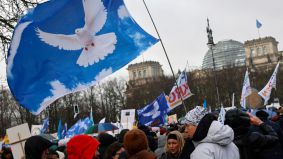 Marchas por la paz en Ucrania recorren Bruselas, Berlín o Madrid