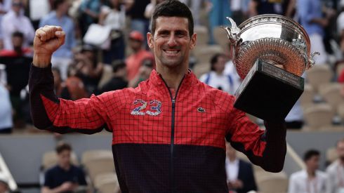 Djokovic ya es el más grande: gana su 23 Grand Slam al alzar su tercer Roland Garros ante Ruud