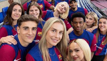 LaLiga. El Barcelona luce su camiseta para la próxima temporada: 'Aquí, para abrir camino'