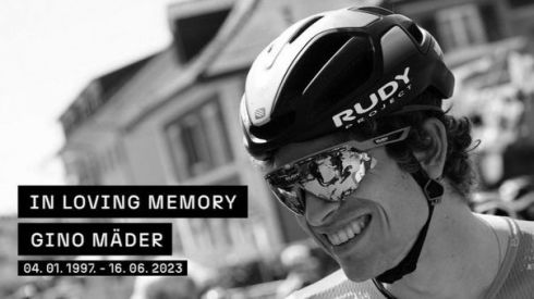 Vuelta a Suiza. Tres equipos y 17 ciclistas se rebelan tras la trágica muerte de Mäder