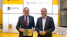 La UMH y su Parque Científico reconocen a Banco Santander por su apoyo al emprendimiento