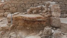 Descubierto el altar monumental del santuario de la ciudad griega de Emporion