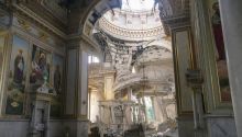 Un bombardeo ruso destruye la catedral de la Transfiguración de Odesa