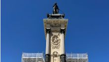 Arrancan los trabajos de restauración del monumento a Alfonso XII en el Retiro