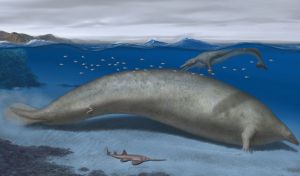 Un ancestro de las ballenas pulveriza el récord de animal más pesado de la historia