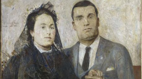 Dos retratos de Antonio López de sus padres y abuelos entran al Museo Reina Sofía