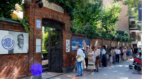 Ofrenda floral en Madrid para conmemorar el centenario de Sorolla