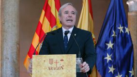 Azcón previene contra quienes usan Aragón como 'diana' para 'resquebrajar' España
