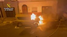 Dos detenidos tras quemar el coche de un guardia civil en Melilla por venganza