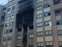 Un herido grave y doce leves en una explosión en una vivienda de Valladolid