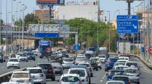 Tráfico lento en las salidas de Madrid y otras vías del país en la vuelta de las vacaciones