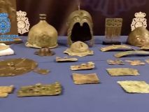 La Policía Nacional recupera 37 piezas arqueológicas expoliadas