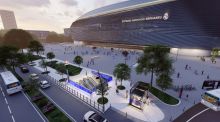 Así será la nueva estación Santiago Bernabéu con diseño inspirado en el Real Madrid