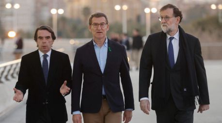 Aznar y Rajoy acudirán al gran acto del PP contra la amnistía