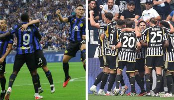El Inter da una paliza histórica al Milan y la Juventus golea a la Lazio
