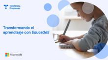 Telefónica y Microsoft lanzan Educa365 para ayudar a digitalizar los centros educativos