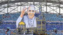 El Papa celebra una misa ante 50.000 personas en Marsella con la presencia de Macron
