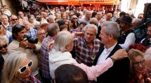 Emotivo homenaje a Pepe Domingo Castaño en su pueblo, Padrón: 'Cuánto amor dejas, Pepe'