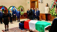 Abre la capilla ardiente del expresidente italiano Giorgio Napolitano