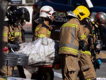 Localizan con vida a cuatro personas en paradero desconocido tras el incendio de Murcia