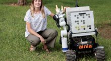 Ramonet, el robot que recoge fruta del suelo para evitar que se pierdan toneladas