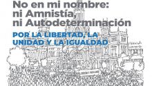 Manifiesto de la manifestación contra la amnistía de este sábado en Cibeles