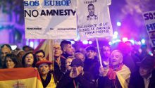 Quince días de protesta contra la amnistía en Ferraz