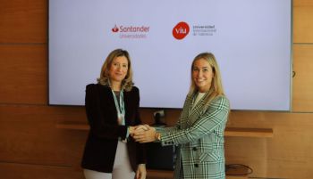 Santander y la UIV se unen para fortalecer la educación de calidad y la empleabilidad de los universitarios