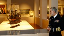 El Rey inaugura la exposición Jorge Juan, el legado de un marino científico