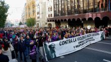 El feminismo se divide entre las marchas del PSOE y de Podemos el día contra la violencia machista