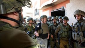Netanyahu visita por primera vez a las tropas israelíes en la Franja de Gaza
