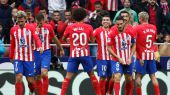 LaLiga. El Atlético se engancha a la Liga sufriendo ante el Almería