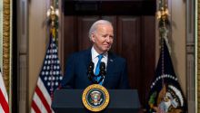 Biden tras el voto que valida su investigación de 'impeachment': Me 'atacan con mentiras'