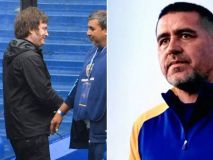 Javier Milei es insultado al ir a votar a La Bombonera y denuncia que Riquelme lo provocó