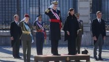 La Princesa Leonor se estrena en la Pascua Militar junto a los Reyes