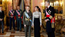 Fotogalería. Las imágenes de la recepción en el Palacio Real durante la Pascua Militar