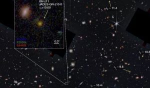 El James Webb detecta el agujero negro más antiguo descubierto hasta la fecha