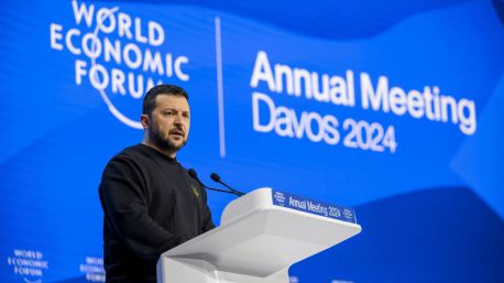 Zelenski declina reunirse con el presidente chino en su serie de encuentros en Davos