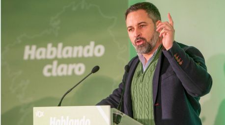 Santiago Abascal, reelegido presidente de Vox