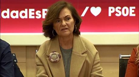 Carmen Calvo, contra la canción de Eurovisión: 'Zorra' es la última palabra que escucha una mujer agredida