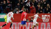 El Sevilla vuelve a sonreír en su feudo ante un Atlético que se despide de LaLiga