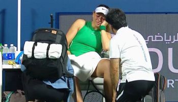 WTA Dubai. Duele verlo: Paula Badosa se retira entre lágrimas