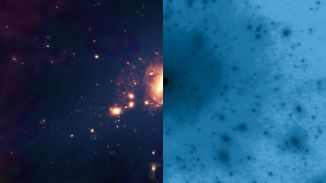 Observan por primera vez el efecto de la materia oscura en la evolución de las galaxias