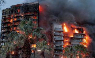 El interés por el incendio de Valencia marca la jornada
