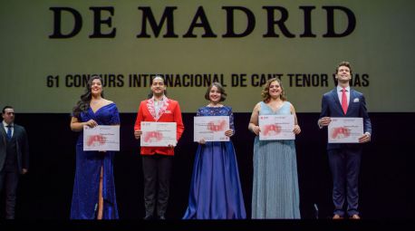El Teatro Real recibe a los ganadores del Concurso Internacional de canto Tenor Viñas