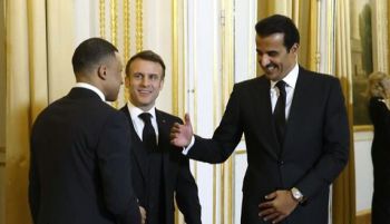 Macron, Mbappé y el emir de Catar, juntos en una cena: esto se dijeron