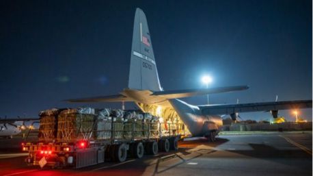 EEUU realiza su primer lanzamiento aéreo de ayuda humanitaria en Gaza