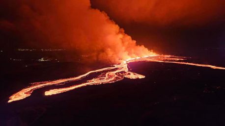 Islandia experimenta la cuarta erupción volcánica desde octubre